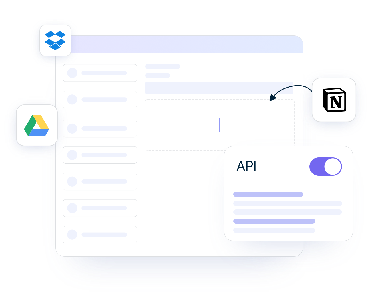 Third-party applications and API